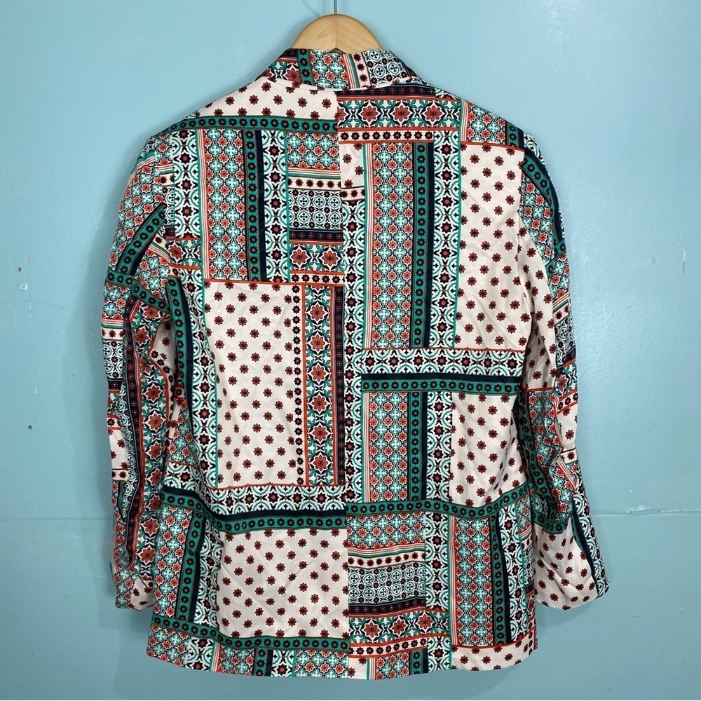 Zara Multicolor Patterned Jacket NWT - image 6
